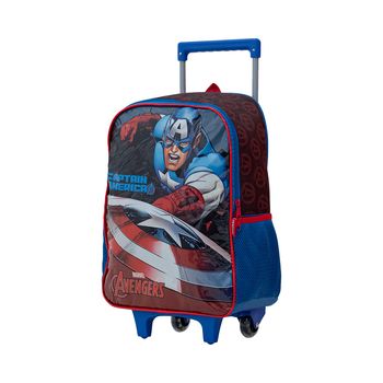 Mochila-Carrinho-Vermelho-Kids-Capitao-America-|-Luxcel-Tamanho--UN---Cor--VERMELHO-0